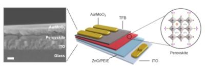 Bright PeLEDs via trifluoroacetate anions image