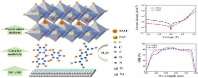 High efficiency perovskite photodetectors with NiOx hole transport layer image