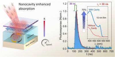 High-speed, self-powered 2D-perovskite photodetectors enabled by planar nanocavity engineering image